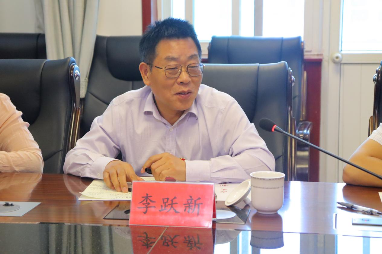 8凯发平台党委书记李跃新讲话